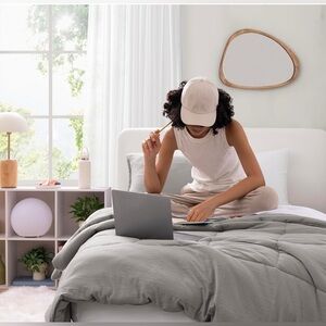 UGG Lenora Comforter Lightweight Down Alternative Blanket All Season